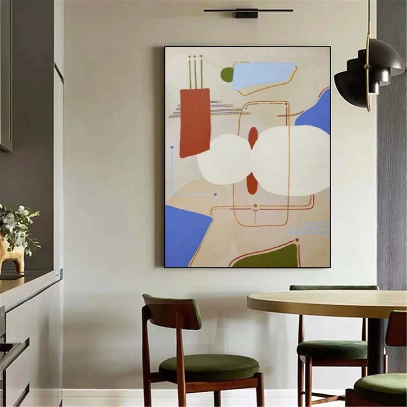 Neutral Beige Minimalist Painting | Textured Abstract Wabi Sabi Art