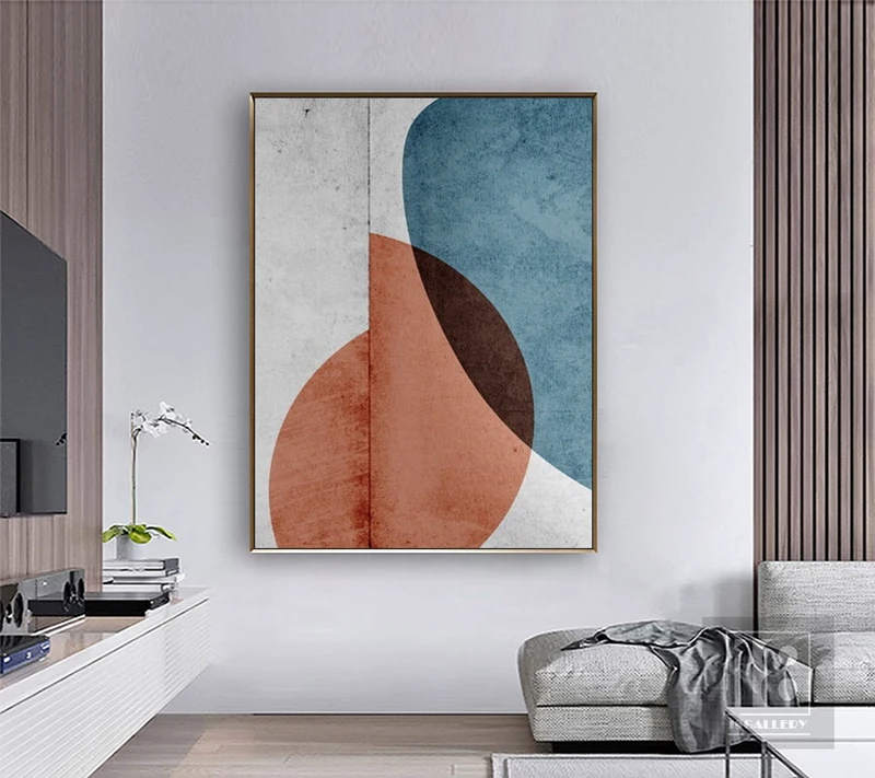 Black and White Abstract Canvas Art | Large Wall Art for Living Room