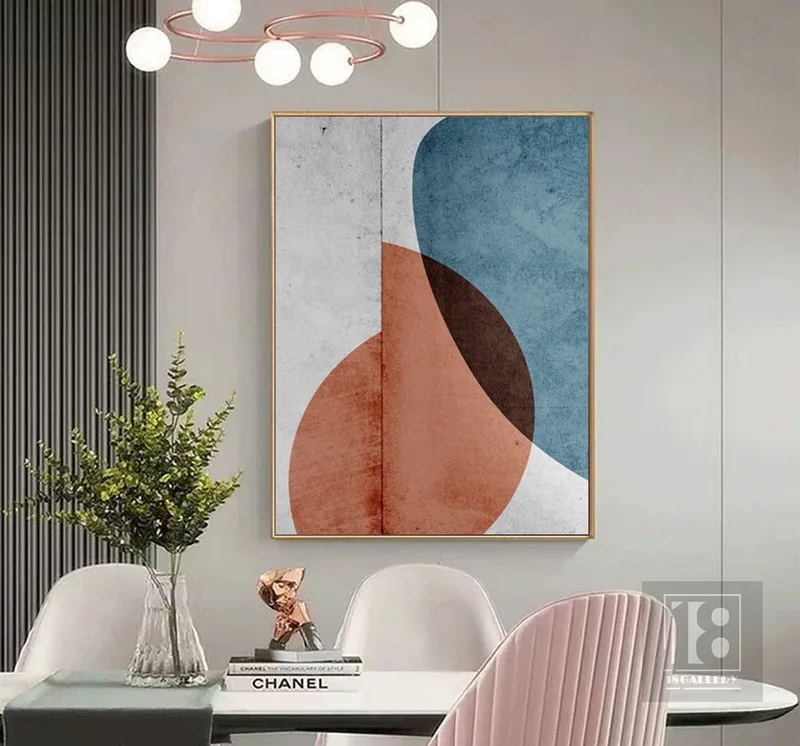 Black and White Abstract Canvas Art | Large Wall Art for Living Room