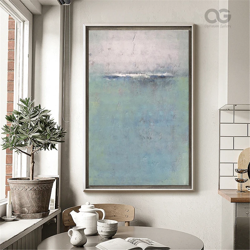 Wave Texture Wall Decor: Modern Brown Beach Abstract Artwork Piece