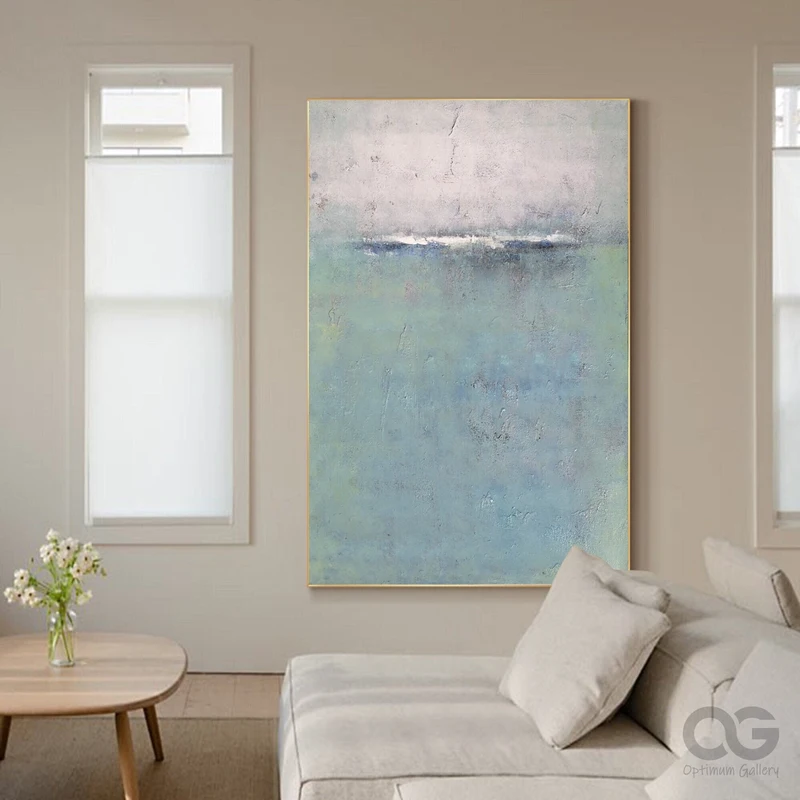 Wave Texture Wall Decor: Modern Brown Beach Abstract Artwork Piece