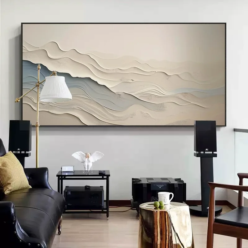 Custom Beach Landscape Acrylic Artwork