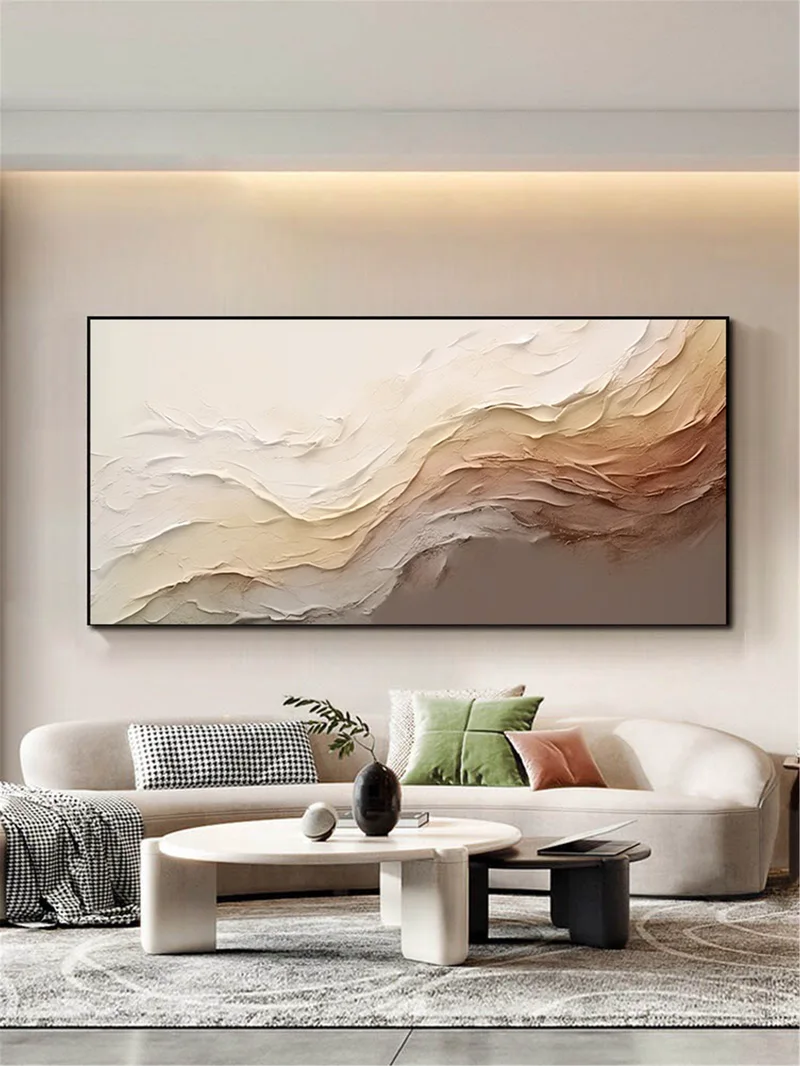 Abstract Canvas Art Large Framed 3D Texture Modern Painting Buy Now