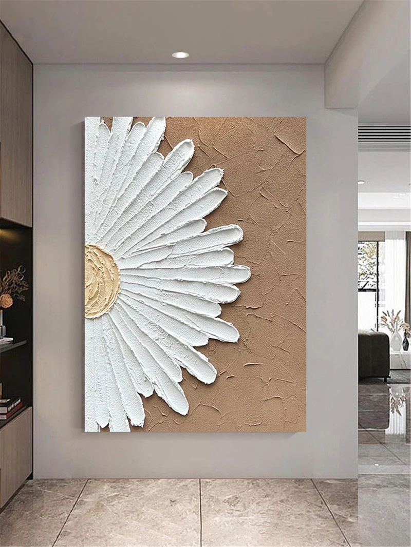 Buy Modern Abstract Canvas Art Large Framed 3D Texture Painting