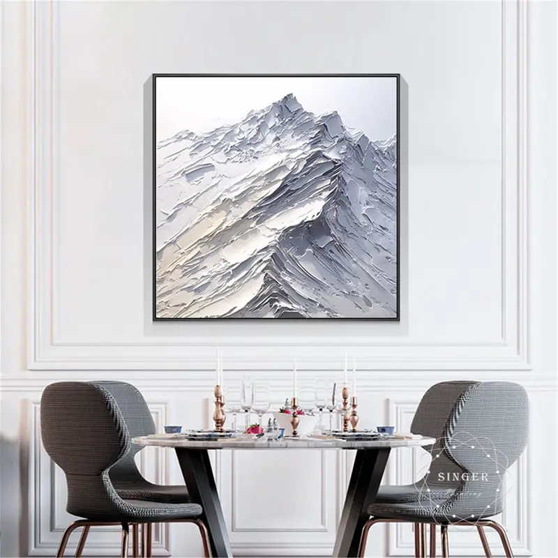 Buy Abstract Painting Large Canvas Textured 3D Modern Framed Artwork