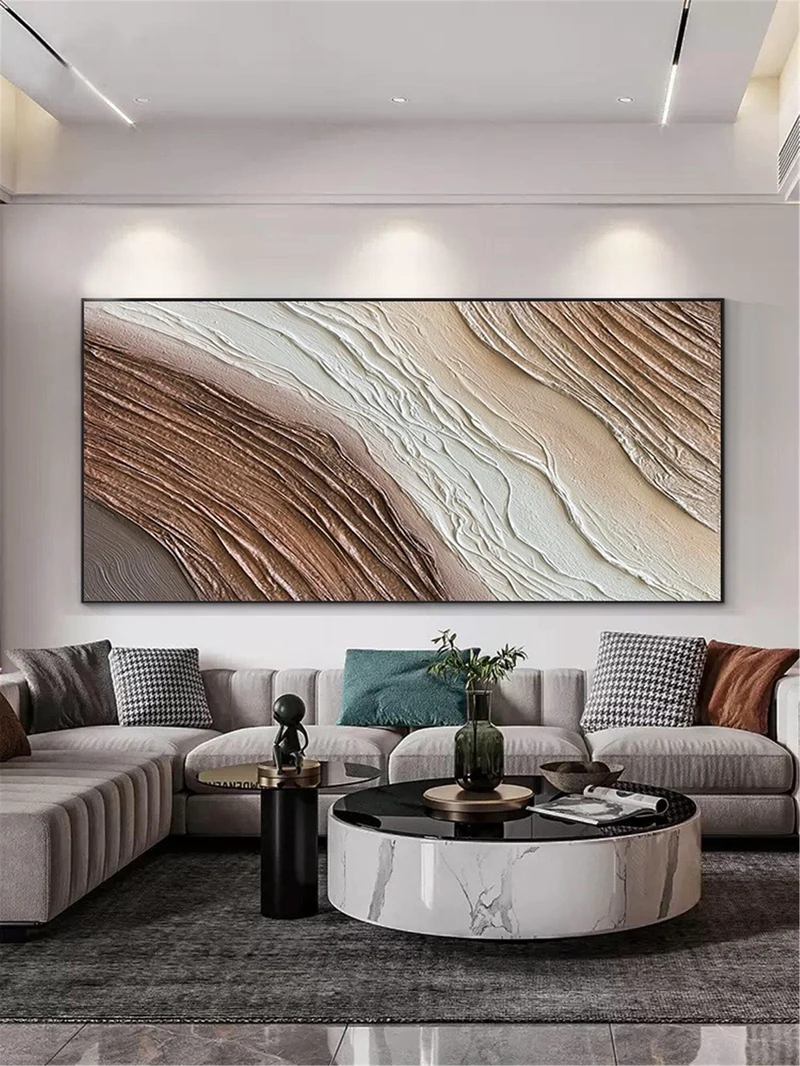 Buy Abstract Texture Art Large Canvas Painting Modern Framed Artwork Sale