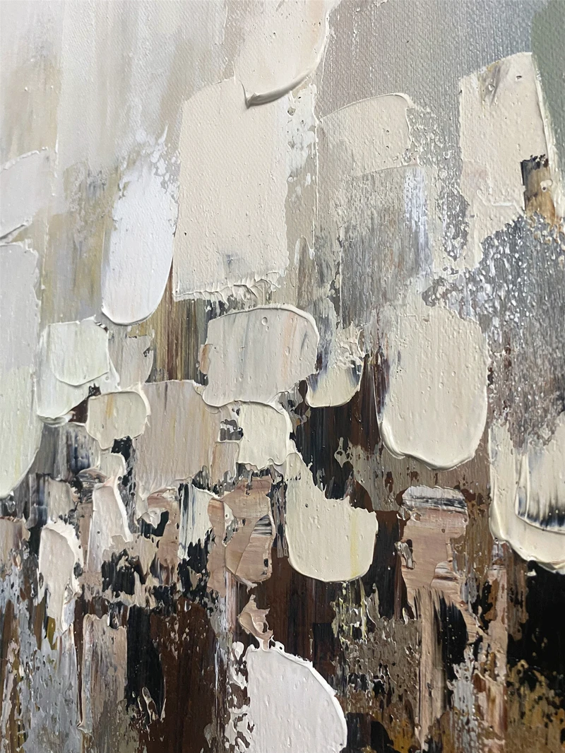 Buy Modern 3D Textured Abstract Painting Large Framed Canvas Artwork