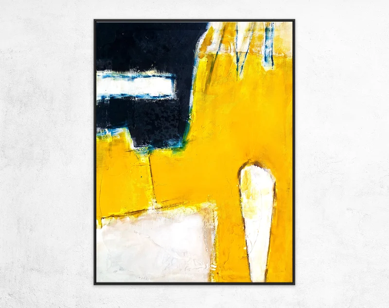 Vivacious Modern Abstract Original Painting in Acrylic, Large Canvas Wall Art in Bright, Uplifting Energy | Neo