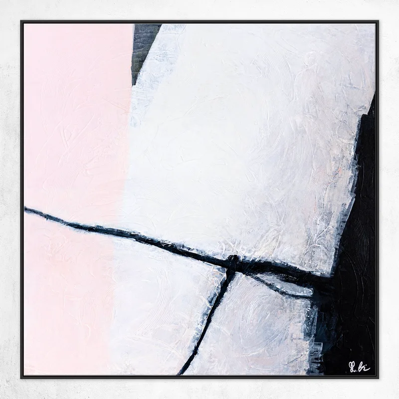 Minimalism Large Original Abstract Painting, Embracing Modern and Contemporary Aesthetics Canvas Wall Art | Danji