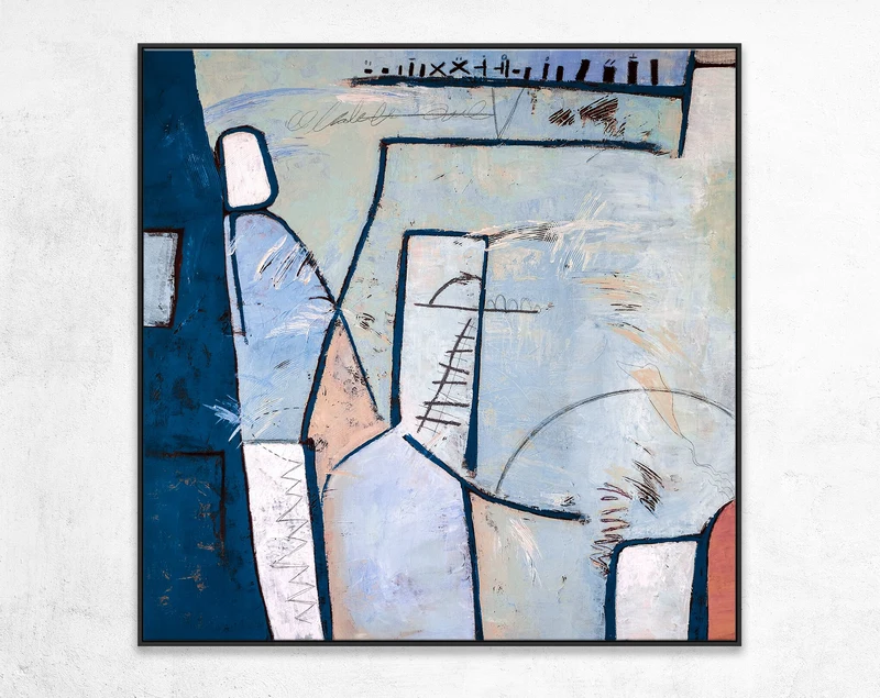 Abstract Painting Original Large Acrylic Canvas Wall Art, Playful and Colorful Modern Abstract Art on Canvas - Guess